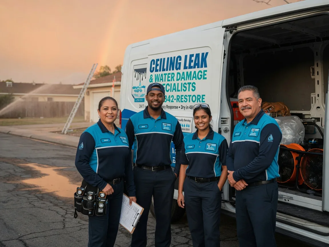 Ceiling Leak Cleanup company in Cedar Island, NC