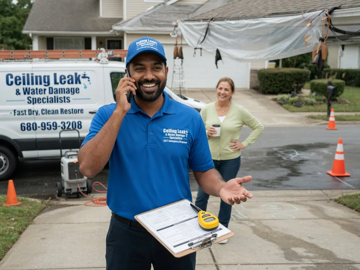 Ceiling Leak Cleanup Cedar Island, NC FAQs