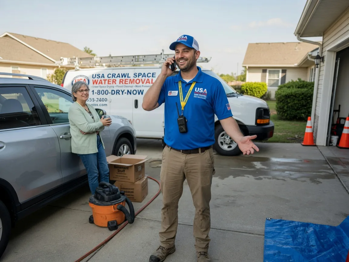 Crawl Space Water Removal Cedar Island, NC FAQs